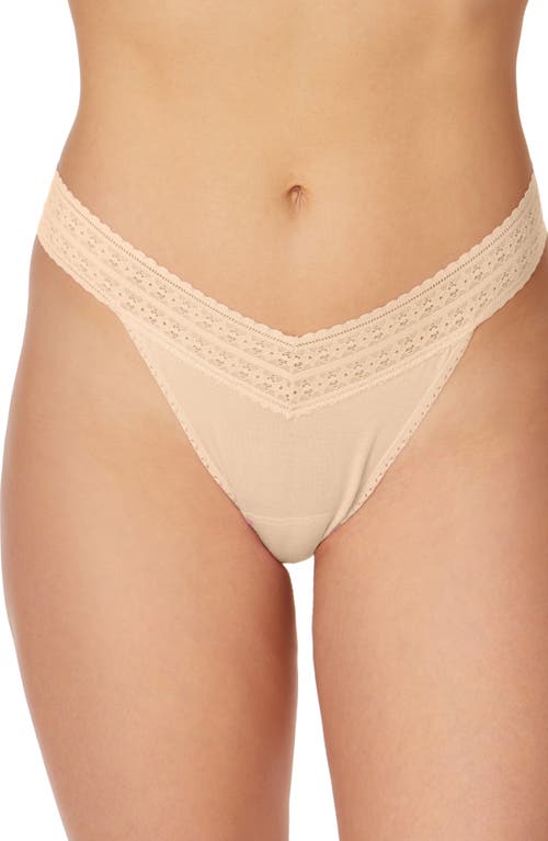 Hanky Panky Original Rise Lace Trim Thong