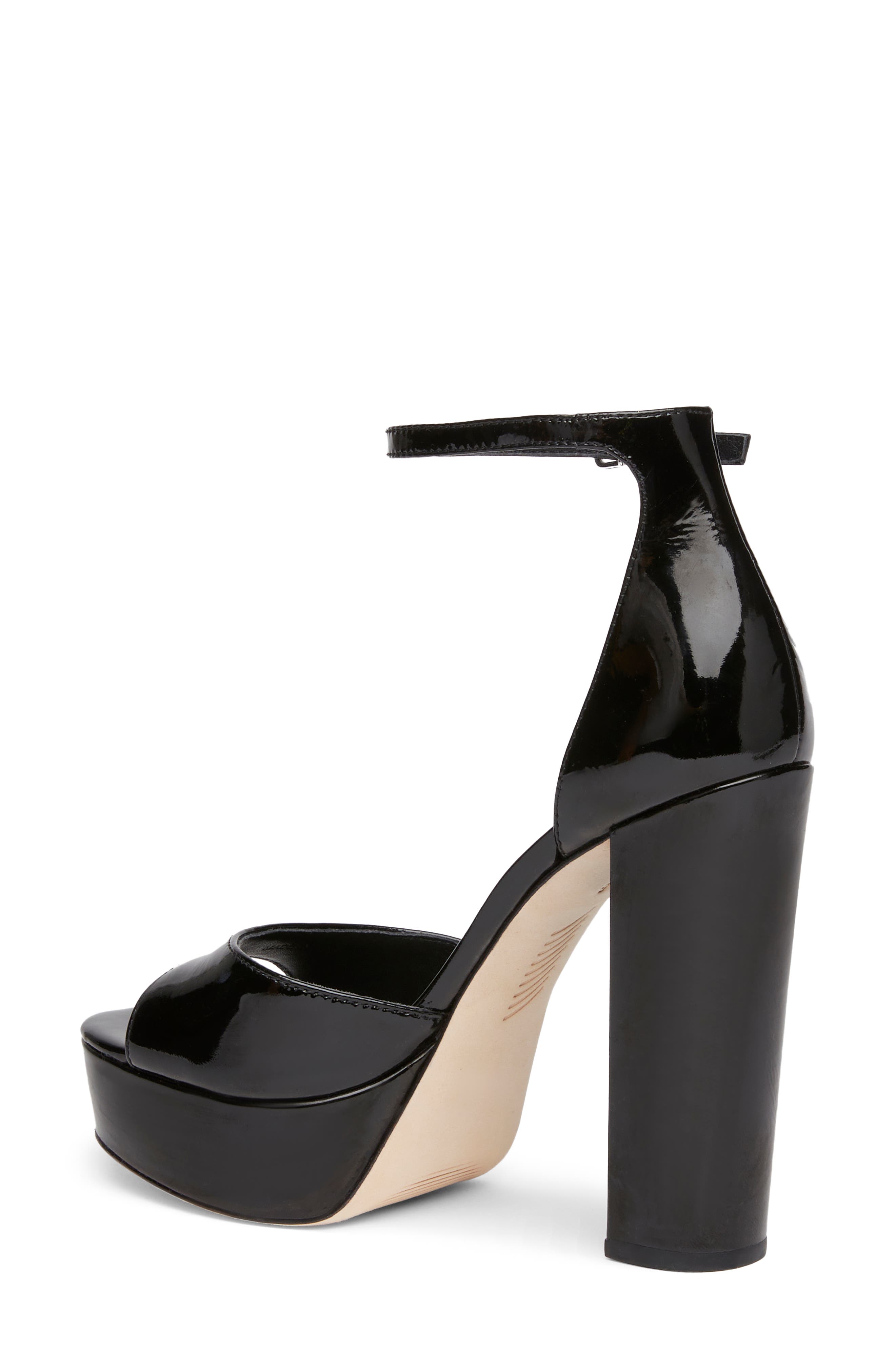 PAIGE Cory Ankle Strap Platform Sandal, Alternate, color, 