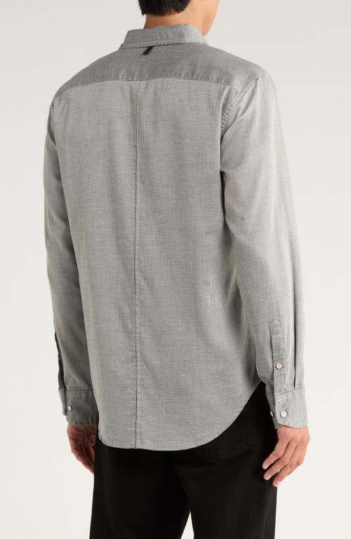 Rag & Bone Tomlin Dobby Stretch Button-up Shirt In Animal Print
