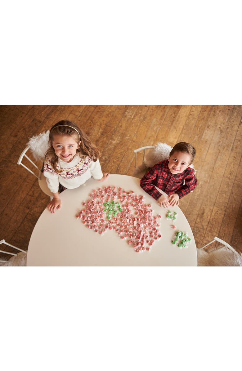 Deux par Deux Baby Boy's Long Sleeve Button Down Flannel Shirt Plaid Black And Red, Alternate, color, Red Plaid