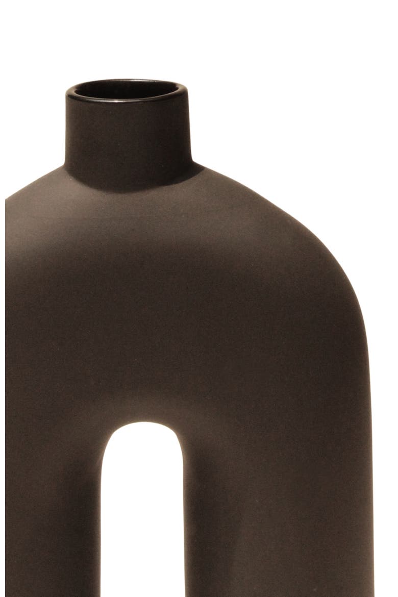 Ozo Vase, Alternate, color, Off Black