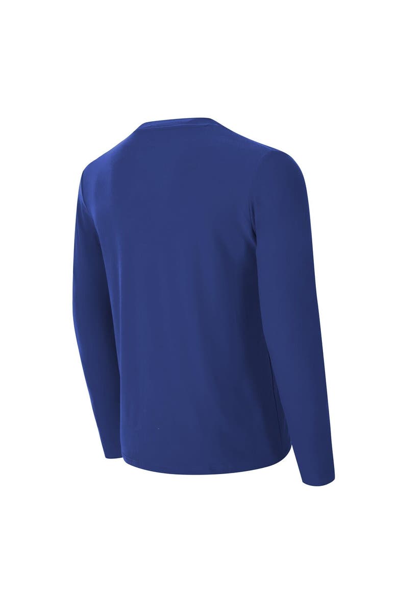 CONCEPTS SPORT Men's Concepts Sport  Royal New York Giants Chestnut Long Sleeve Top & Pants Set, Alternate, color, Royal