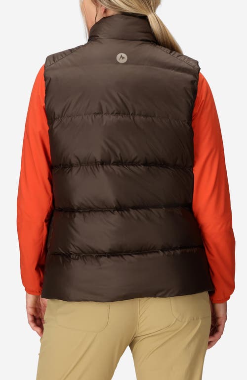 Marmot Guides 700 Fill Power Down Water Repellent Vest In Brown