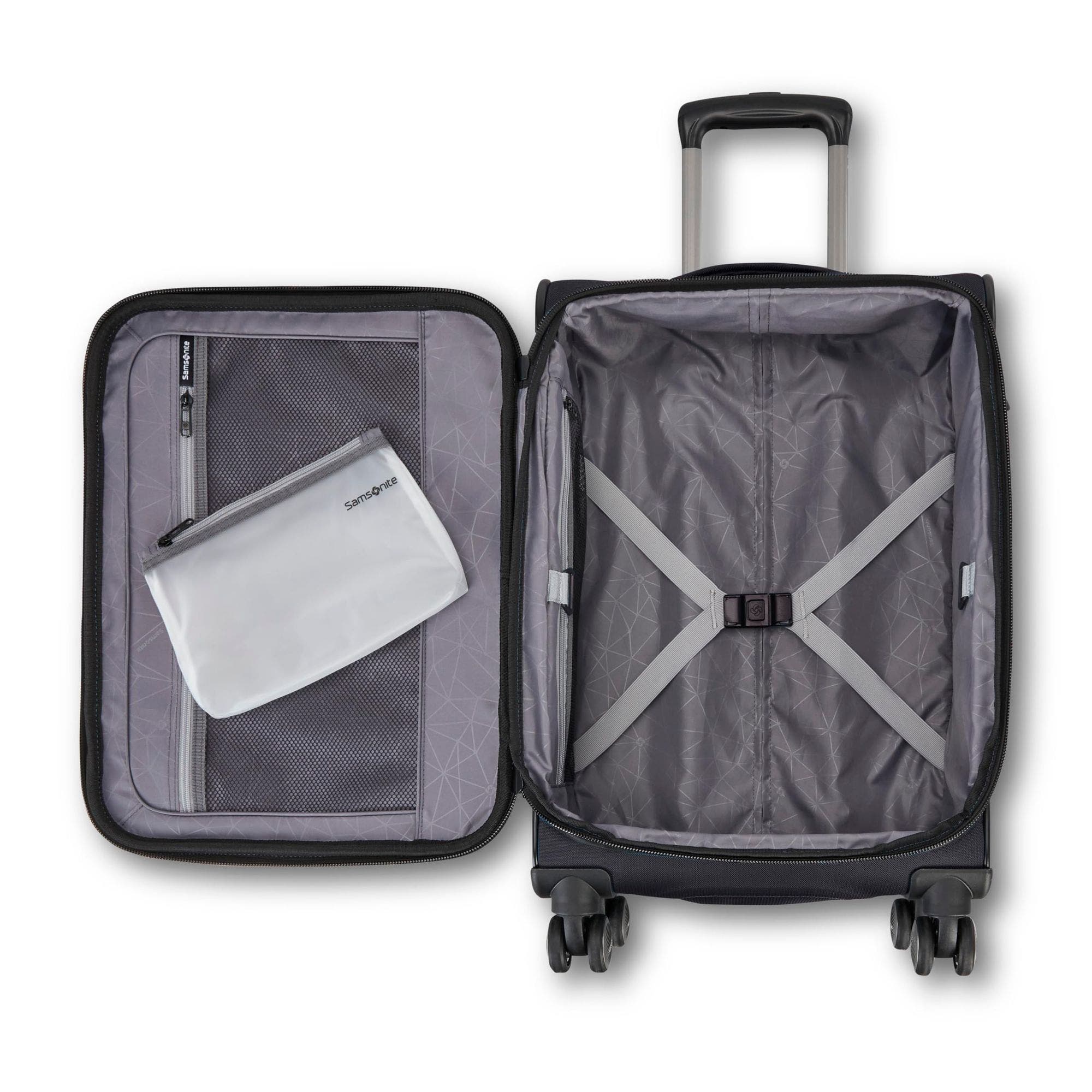 T*n様 Samsonite グレー キャリーケース 4輪 Samsonite Ascella 4 Softside Expandable 20