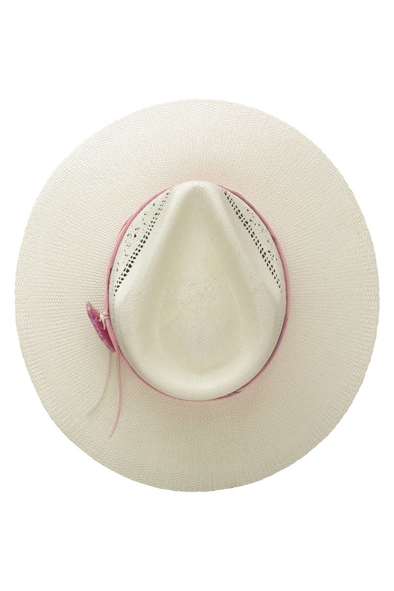 Sedona Hat, Alternate, color, Natural/Pink Band