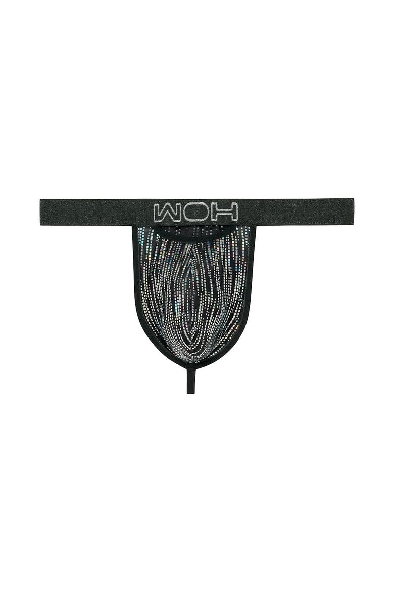 WOH Pure Seduction Sequin G-String, Main, color, Black