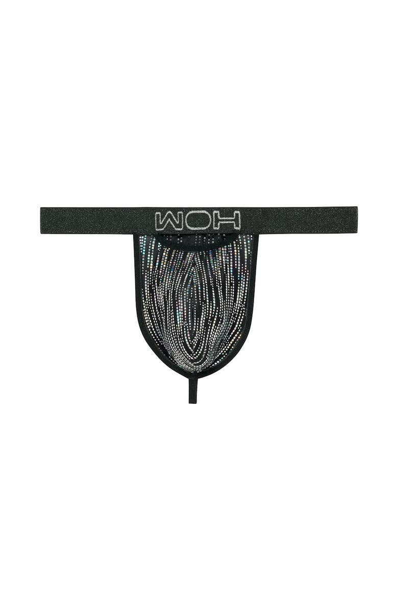 HOM WOH Pure Seduction Sequin G-String, Main, color, Black