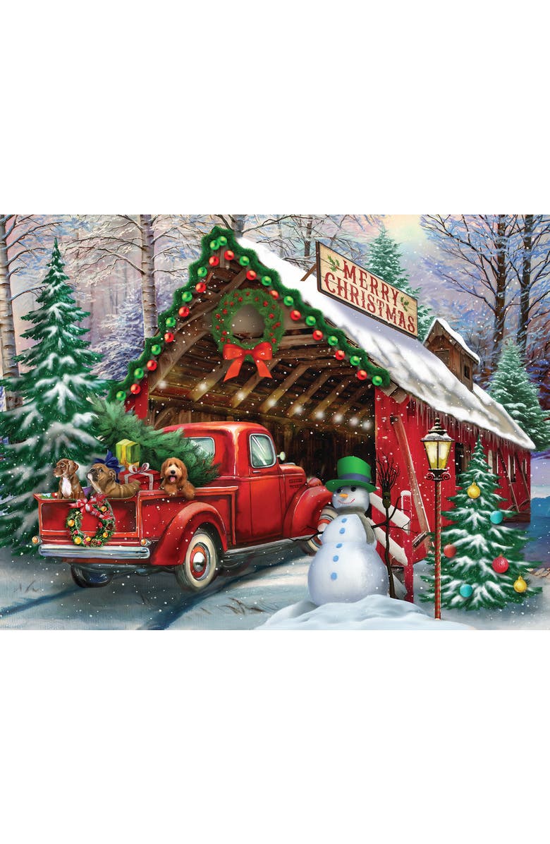 Sunsout Going Through the Bridge 300 piece Jigsaw Puzzle for Adults, Alternate, color, Multicolor