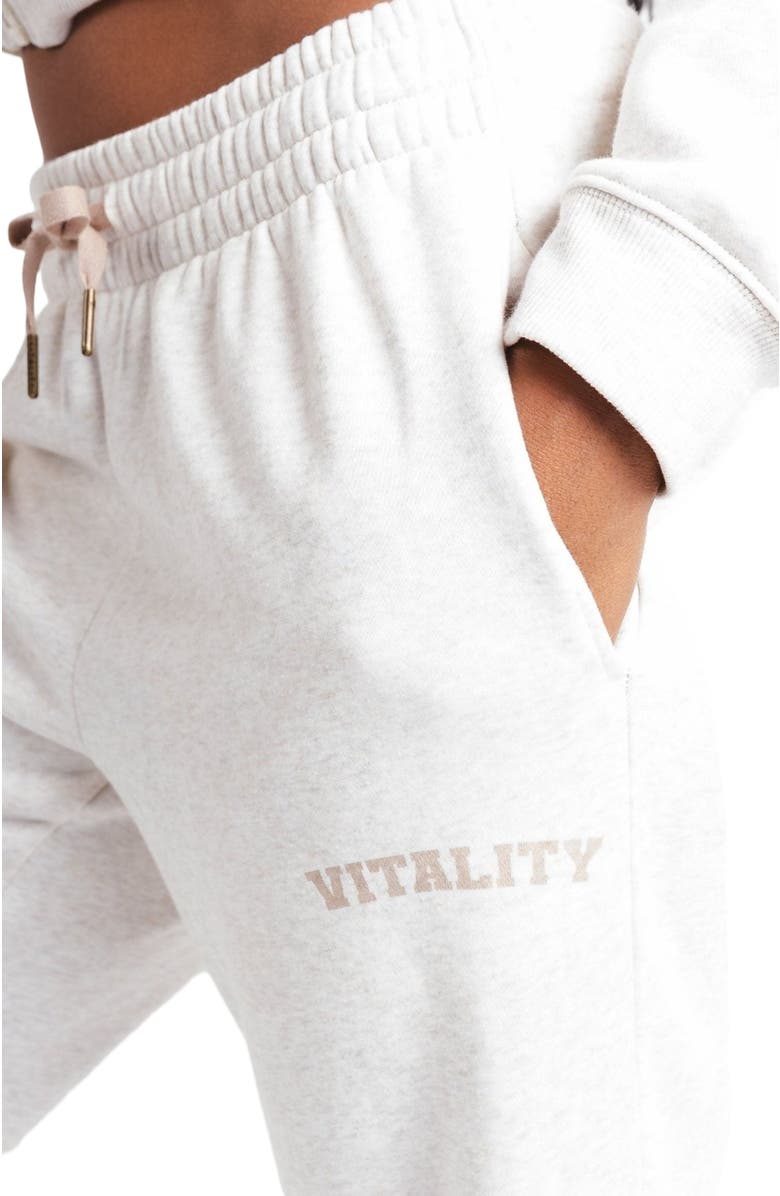 Vitality Cozy Uni Jogger, Alternate, color, Oat Marl