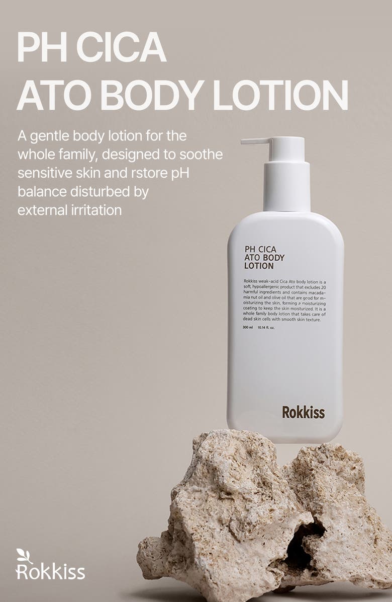 ROKKISS PH Cica Ato Body Lotion, Alternate, color, 