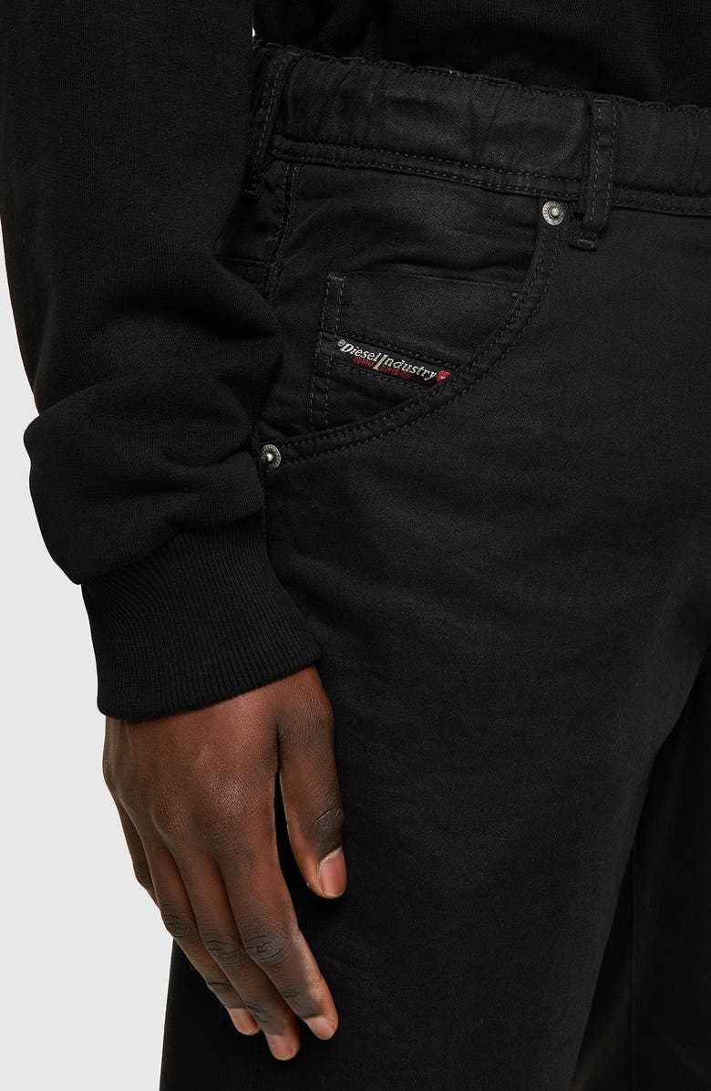 DIESEL<sup>®</sup> Krooshort Stretch Cotton Blend Jogger Shorts, Alternate, color,