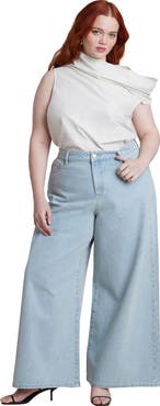 ELOQUII Embellished Rhinestone Jeans