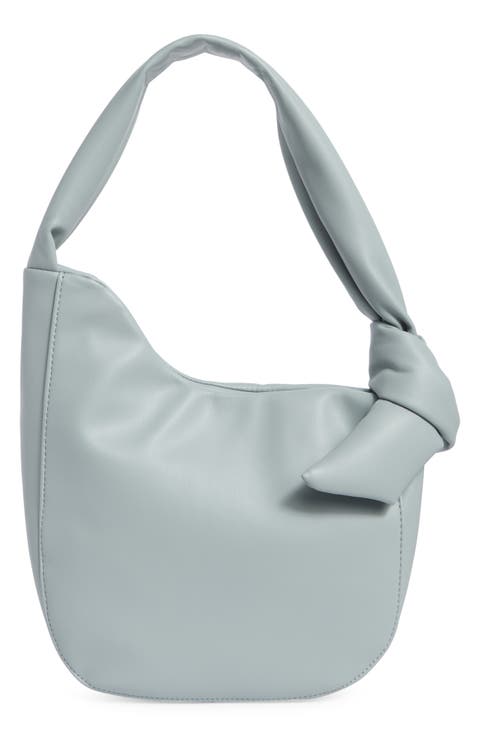 Asymmetric Knot Shoulder Bag