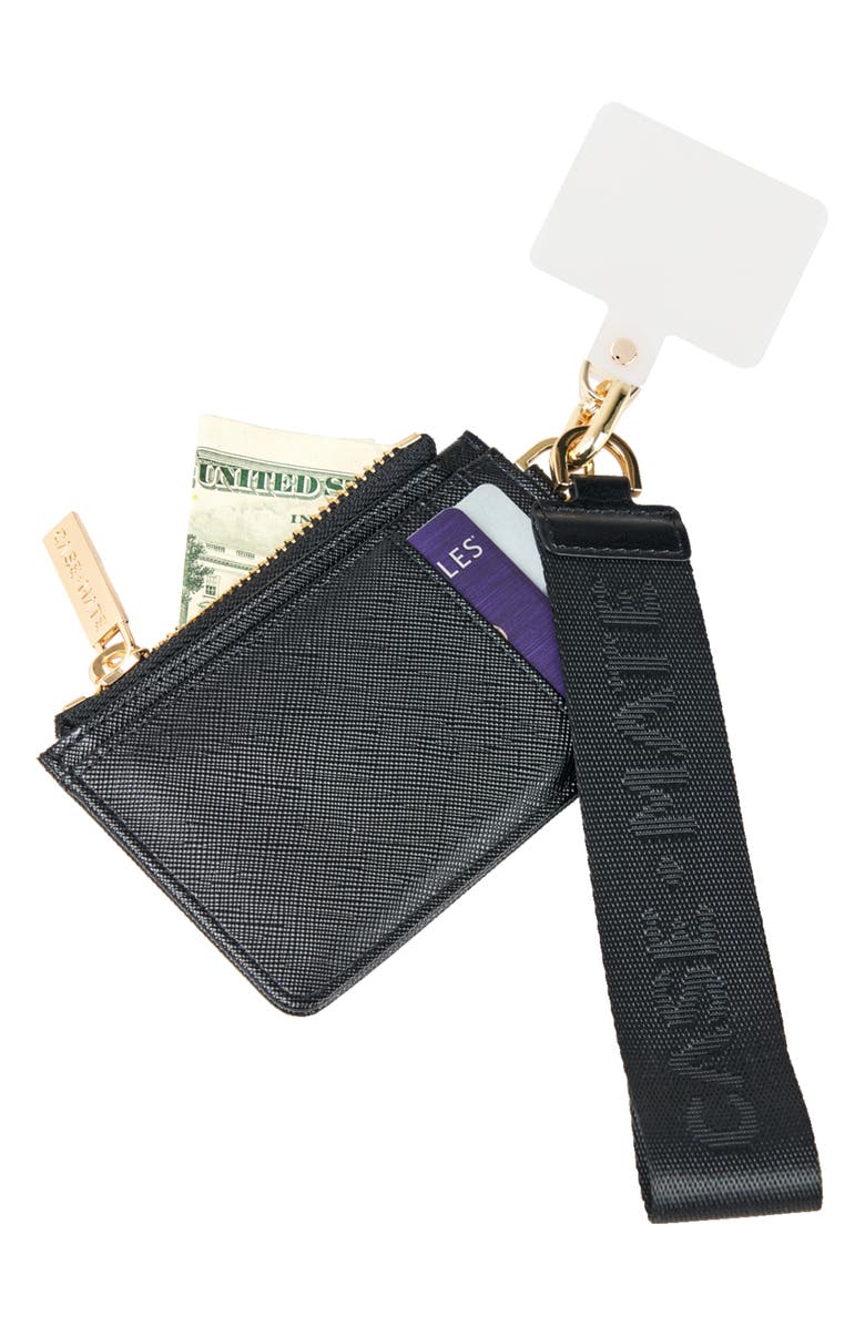 Case-Mate<sup>®</sup> Essential Wallet Phone Strap, Alternate, color, Black