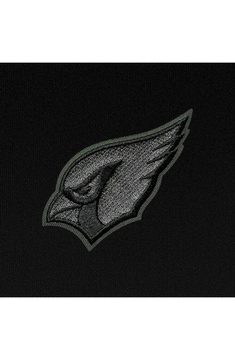 ANTIGUA Men's Antigua Black Arizona Cardinals Tonal Logo Victory Pullover Hoodie, Alternate, color, 