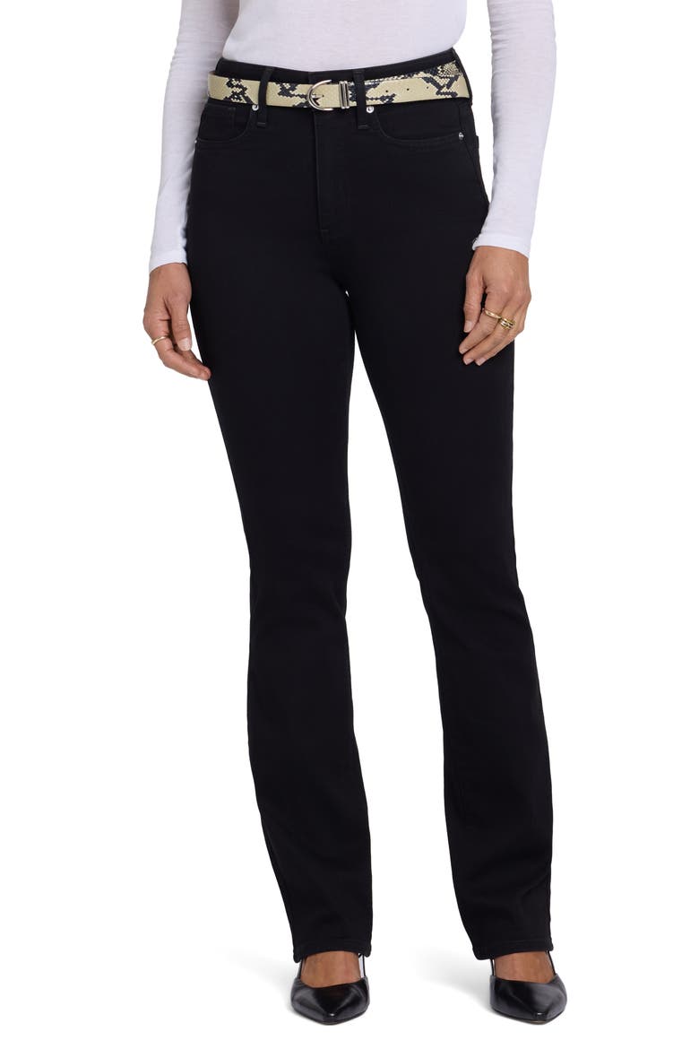 Barbara High Waist Bootcut Jeans, Main, color, BLACK RINSE