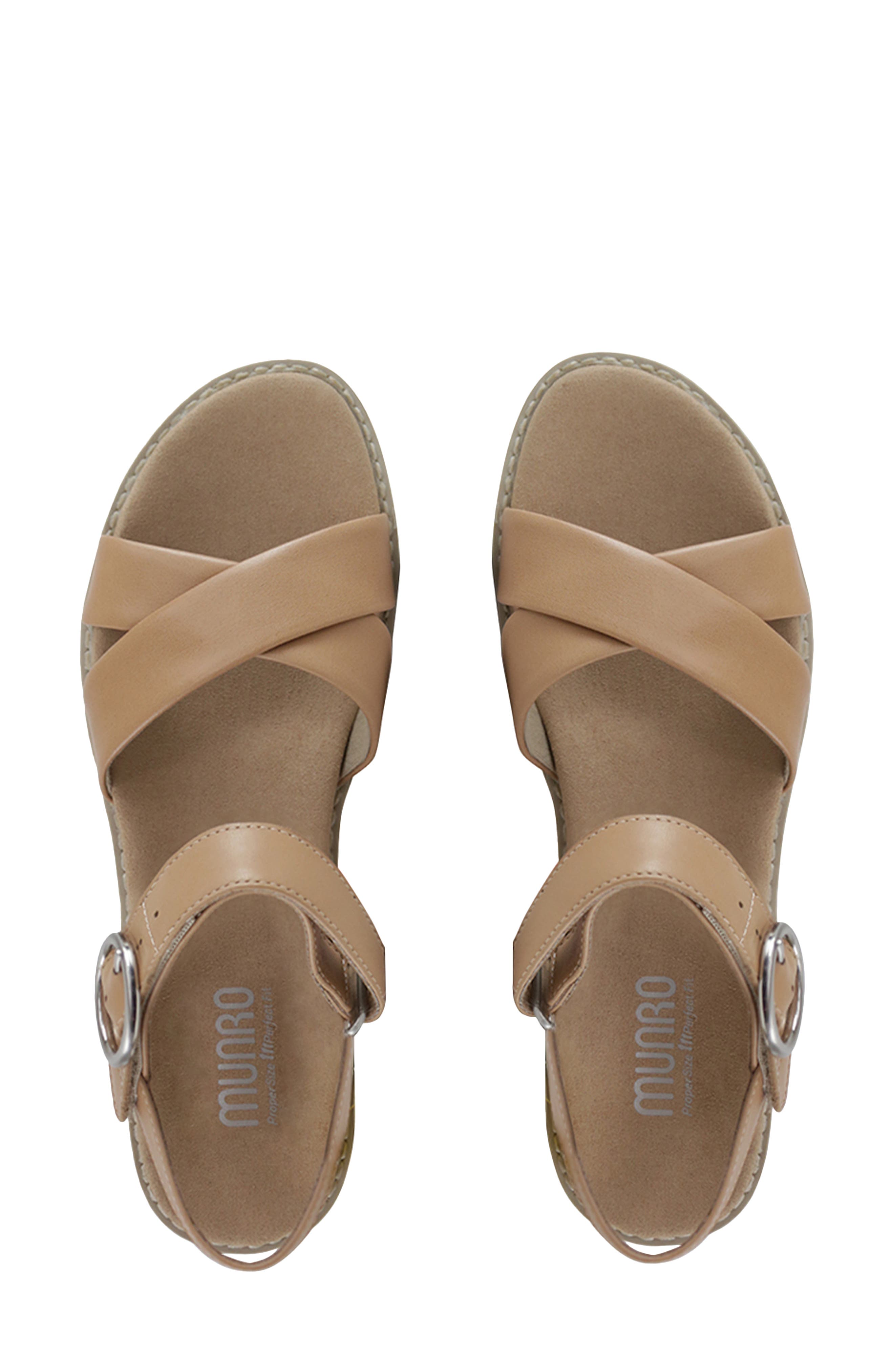 Munro Knox Sandal, Alternate, color, Tan