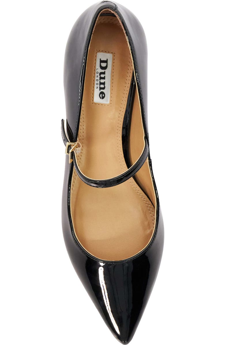Dune London Hastas Mary Jane Pointed Toe Flat, Alternate, color,