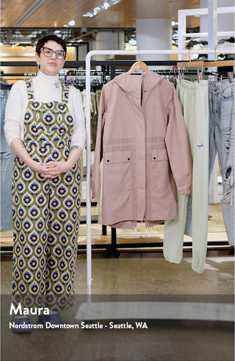 Geraldeen Water Repellent Hooded Jacket, sales video thumbnail