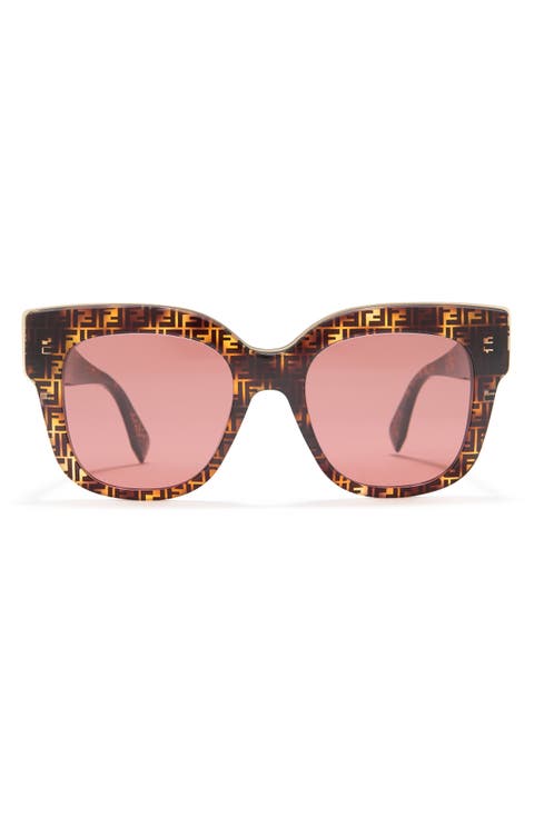 51mm Logo Square Sunglasses