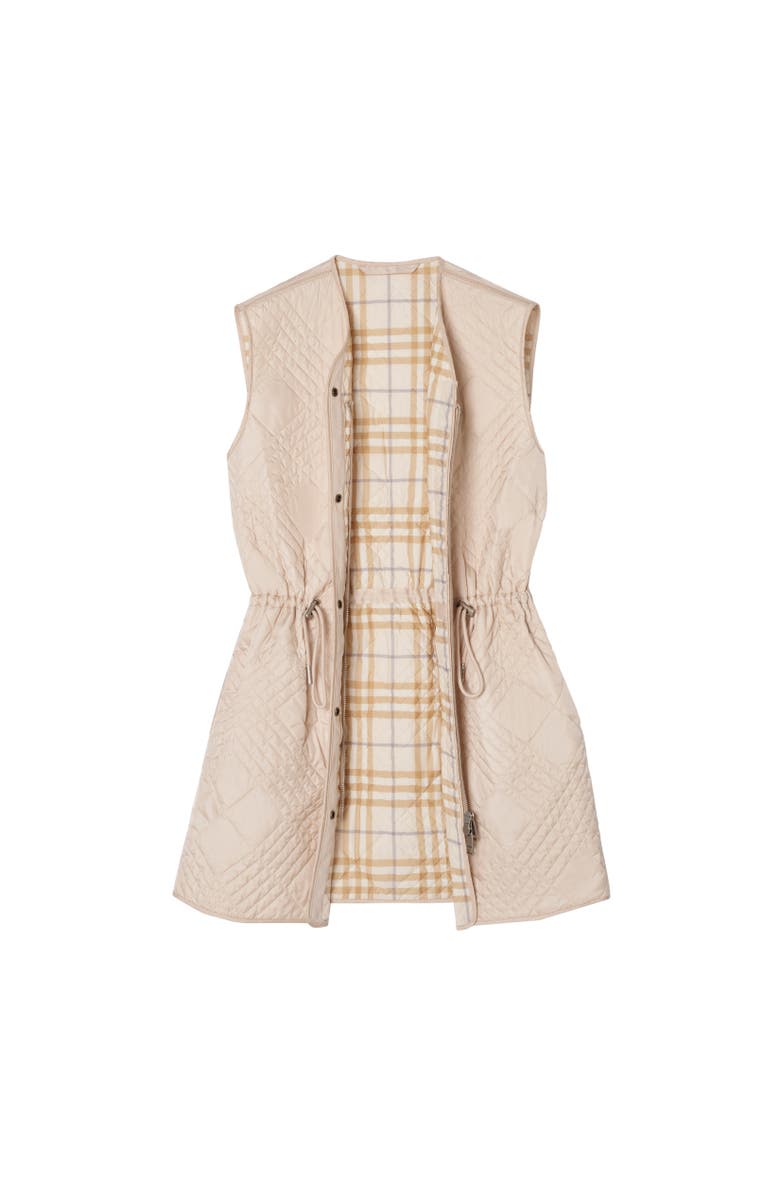 Burberry Quilted Nylon Walby Warmer, Alternate, color, Stone Beige