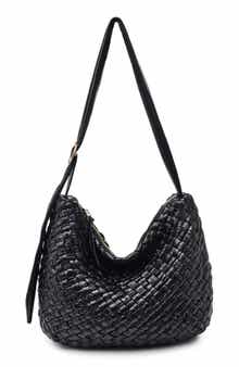 MODA LUXE Woven Crossbody Bag