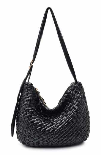 MODA LUXE Woven Crossbody Bag