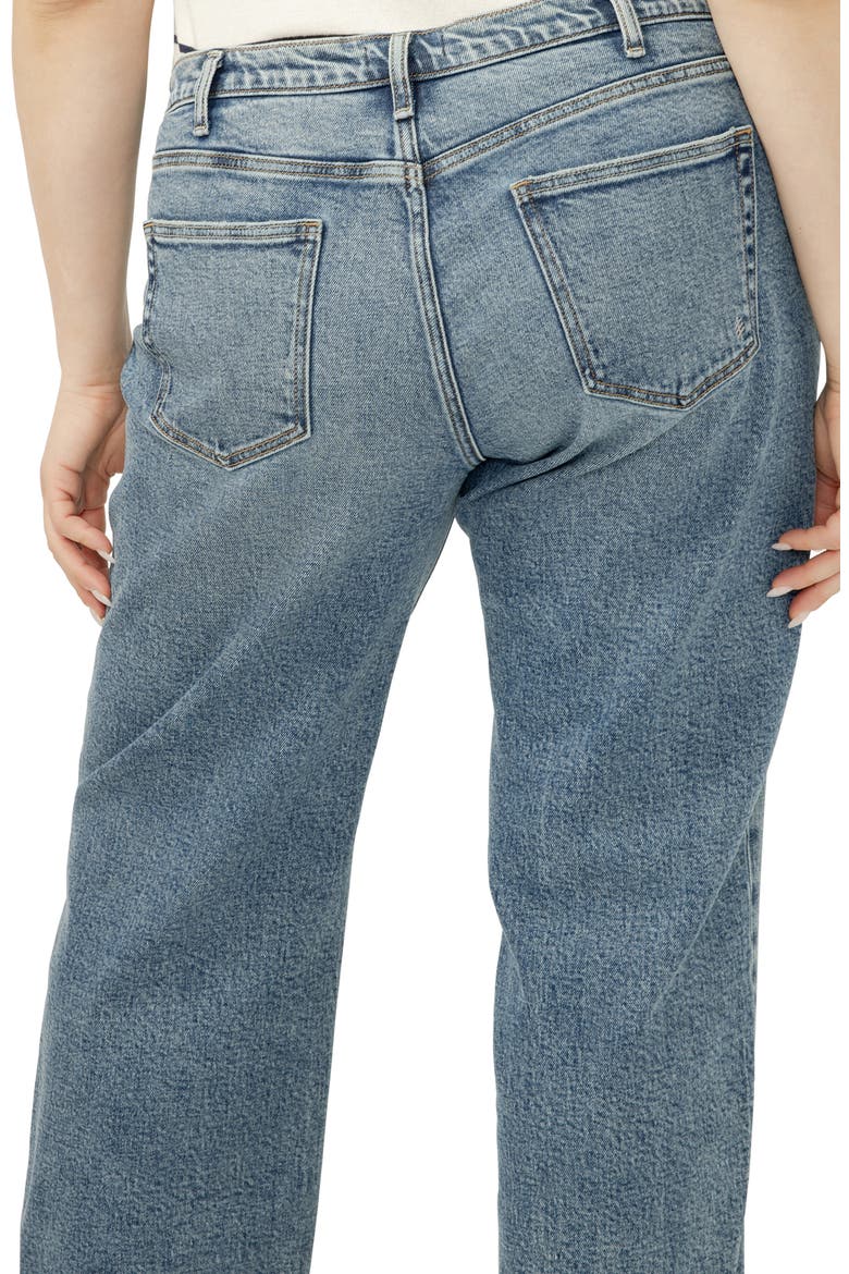 Relaxed Straight Leg Jeans, Alternate, color, WILLOW