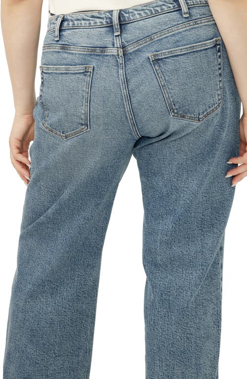 Silver Jeans Co. Plus Size Relaxed Mid Rise Straight Leg Jeans In Blue