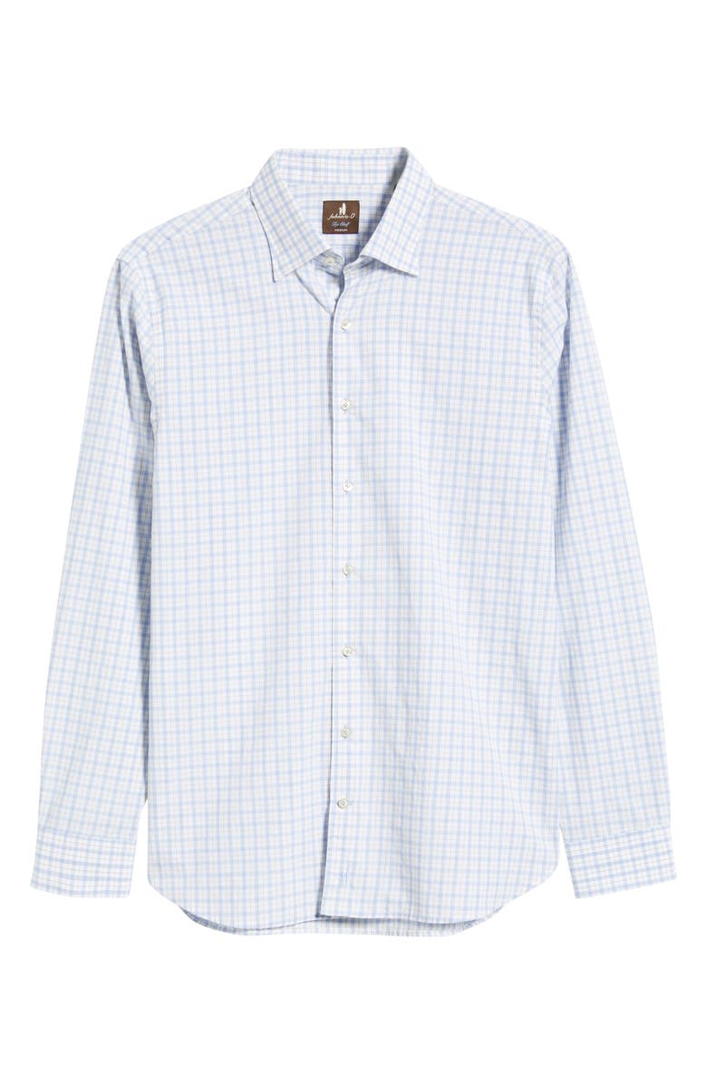 johnnie-O Trauber Plaid Button-Up Shirt, Alternate, color, 