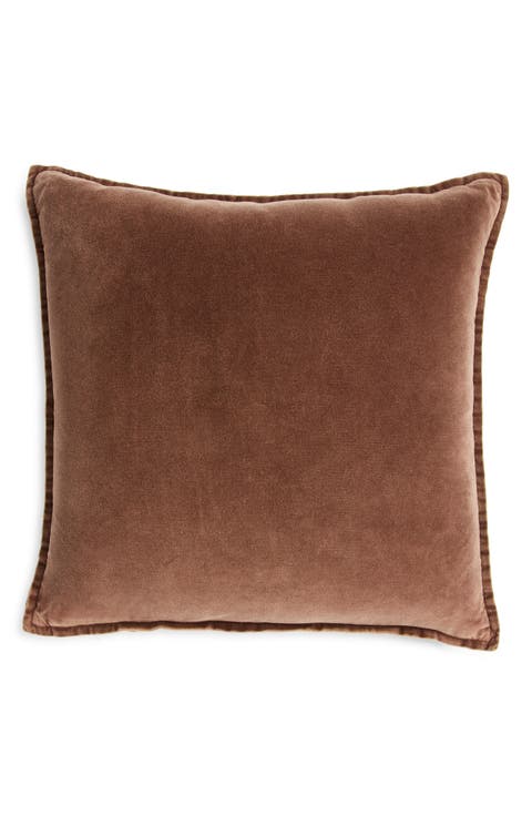 Velveteen Accent Pillow