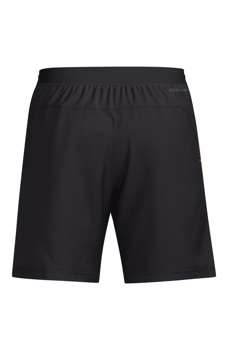 adidas Men's adidas Black Miami Hurricanes Designed for Training AEROREADY Shorts, Alternate, color, Black