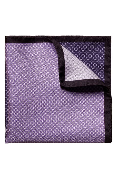 Colorblock Silk Pocket Square
