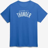 Logo Athletic Men's Logo Athletic Blue Oklahoma City Thunder Wordmark T-Shirt
