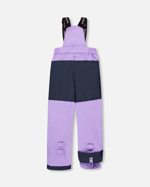 Deux Par Deux Girl Two-piece Play Snowsuit With Jacket In Black