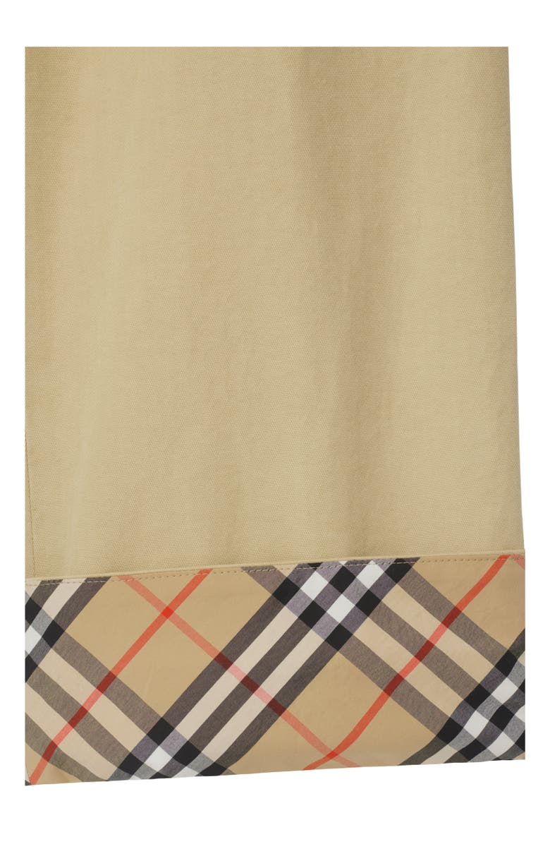 Burberry Gabardine Trousers, Alternate, color, Hamper Beige