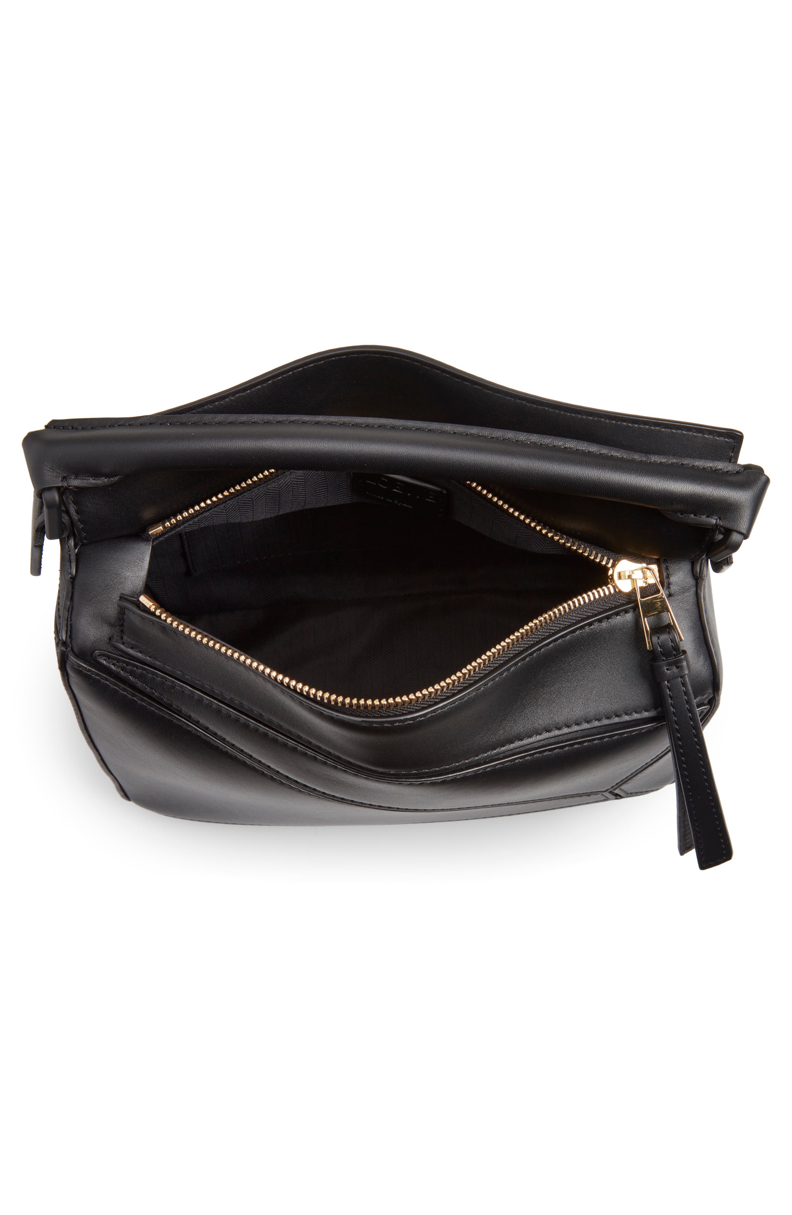 Loewe Small Puzzle Leather Bag, Alternate, color, 