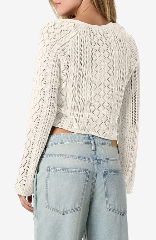 Noisy May Luna Cinched Sweater In Birch