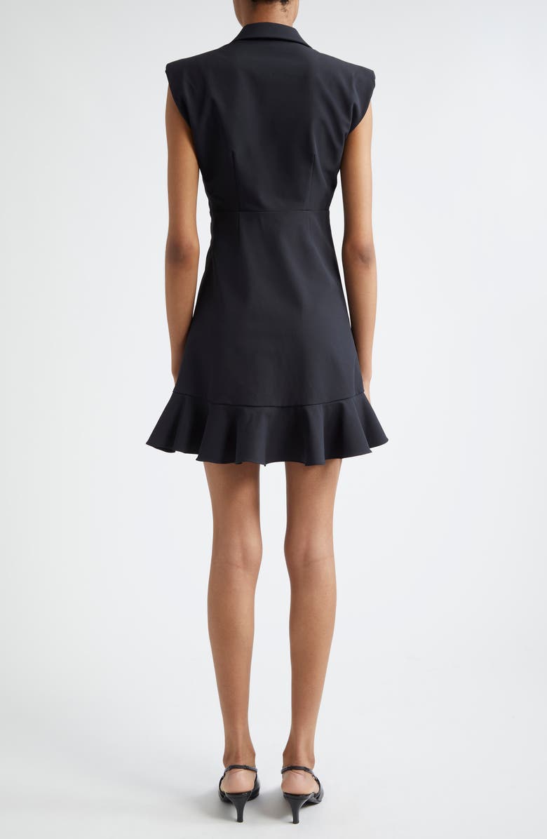 Cinq à Sept Beatrice Cap Sleeve Minidress, Alternate, color, Black