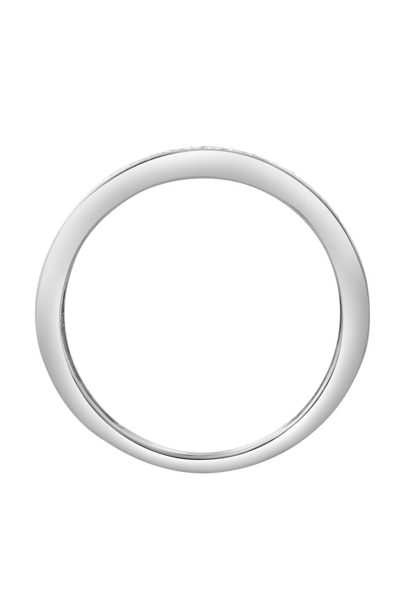 LuvMyJewelry Veyora 14K Diamond Band - 0.10 ct, Alternate, color, 14K White Gold