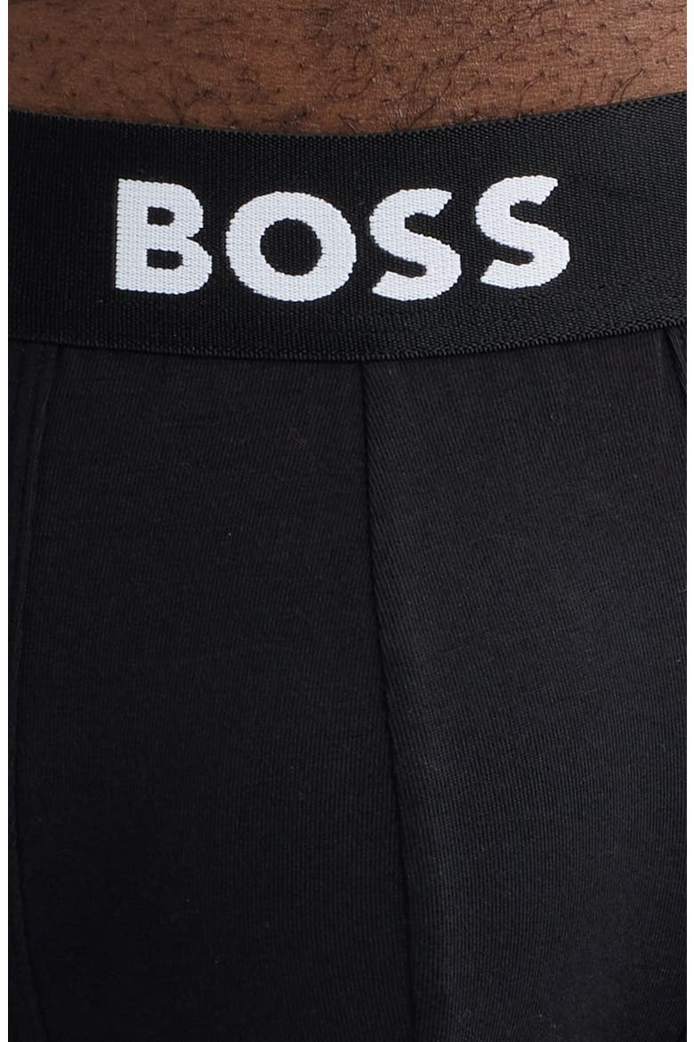 3-Pack BOSS ONE Boxer Briefs, Alternate, color, BLACK/ GREEN/ GREY