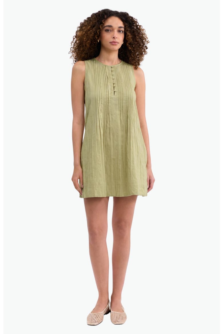 Marianne Mini Dress, Main, color, Pale Sage