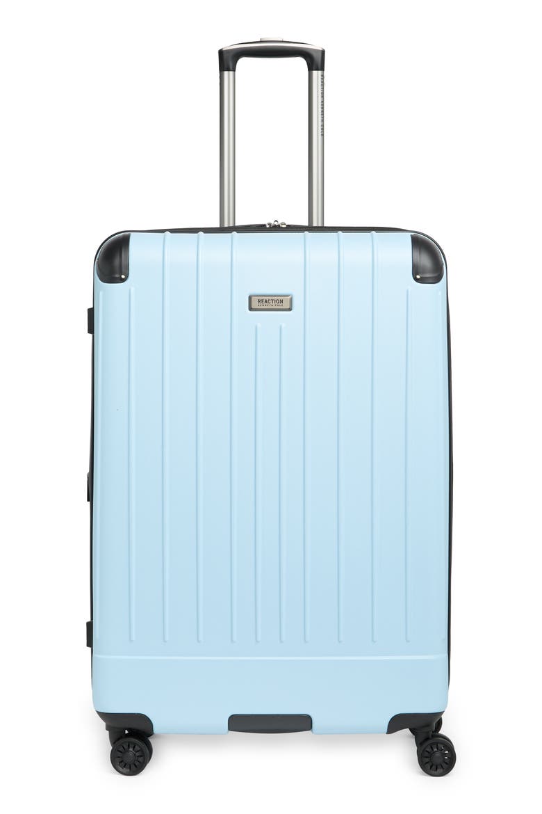 Flying Axis Spinner Suitcase, Main, color, DREAM BLUE
