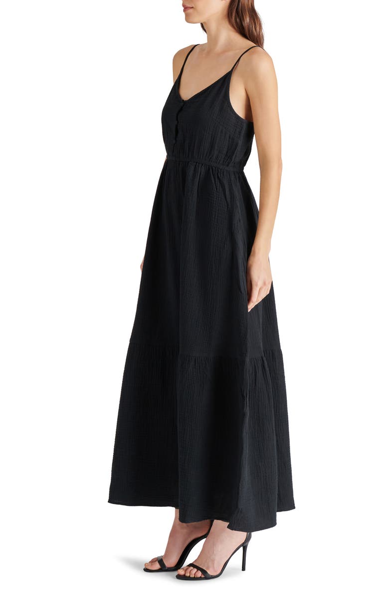 Steve Madden Been So Long Cotton Gauze Maxi Dress, Alternate, color, 