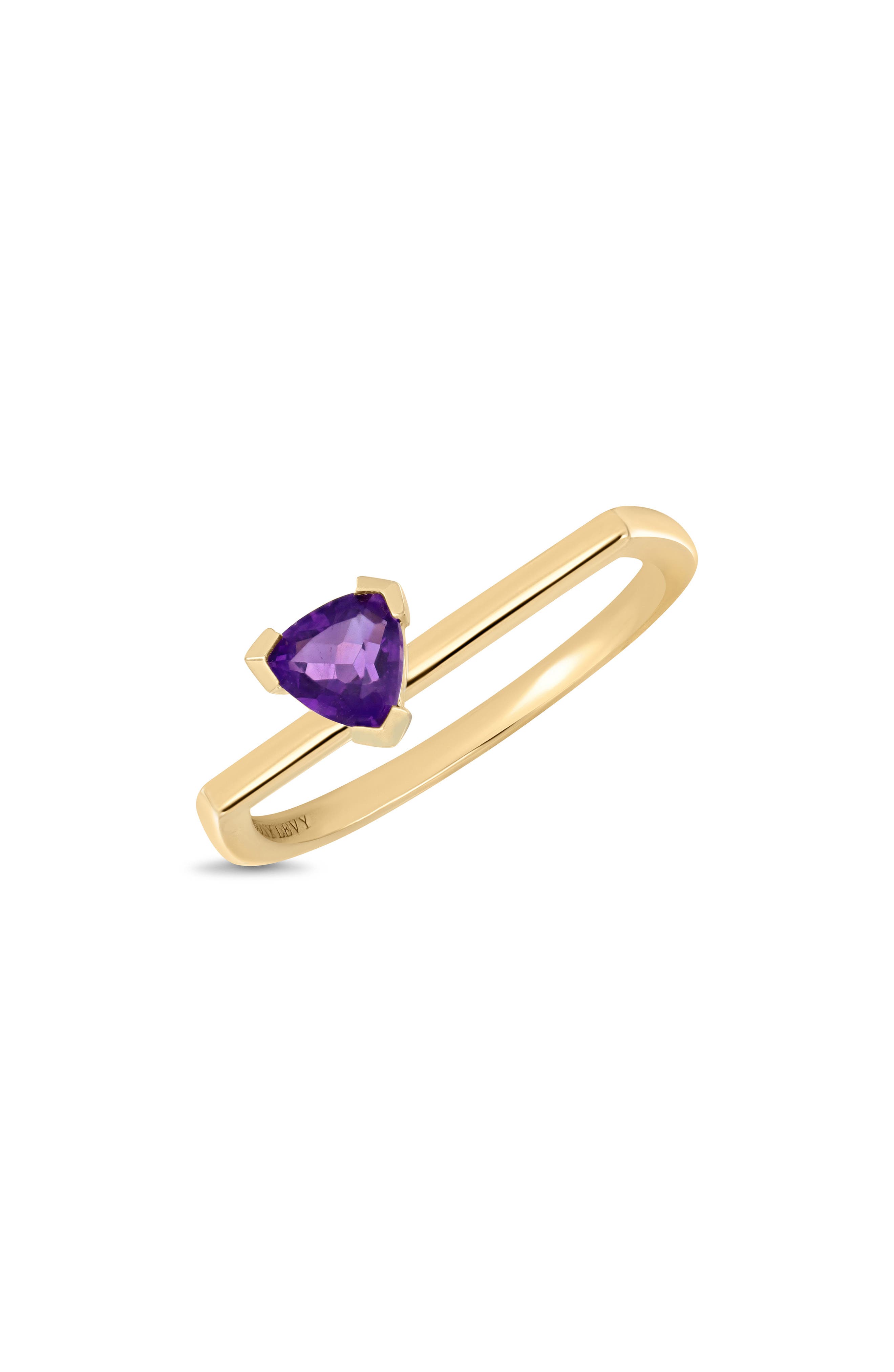 selected 14K YELLOW GOLD/AMETHYST