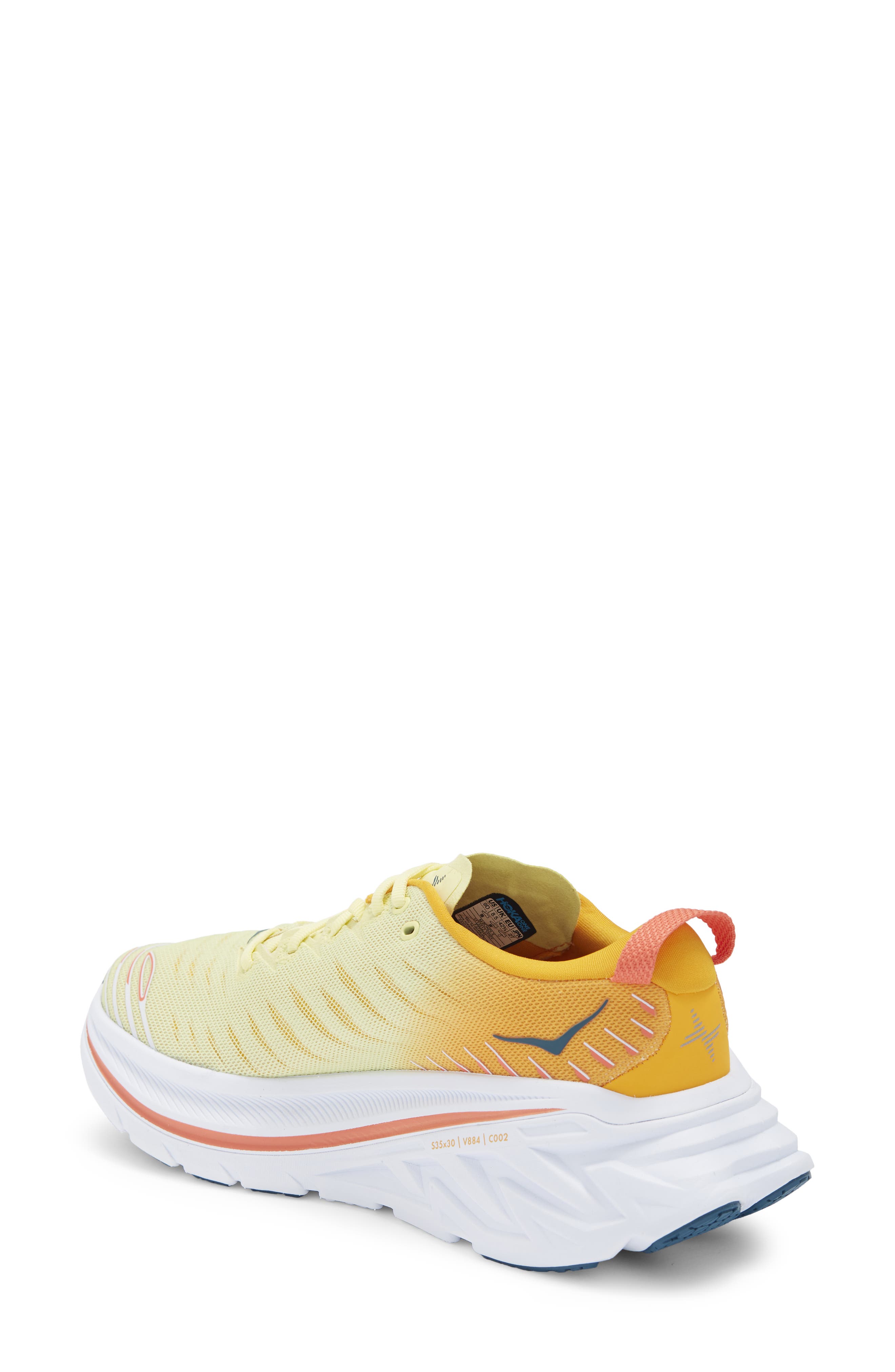 HOKA Bondi X Running Shoe, Alternate, color, Yellow Pear / Radiant Yellow