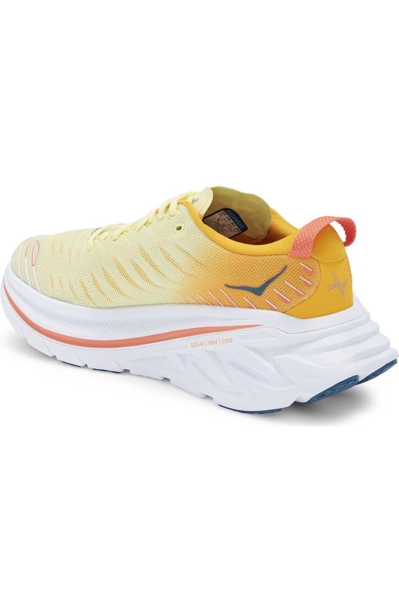 HOKA Bondi X Running Shoe, Alternate, color, Yellow Pear / Radiant Yellow