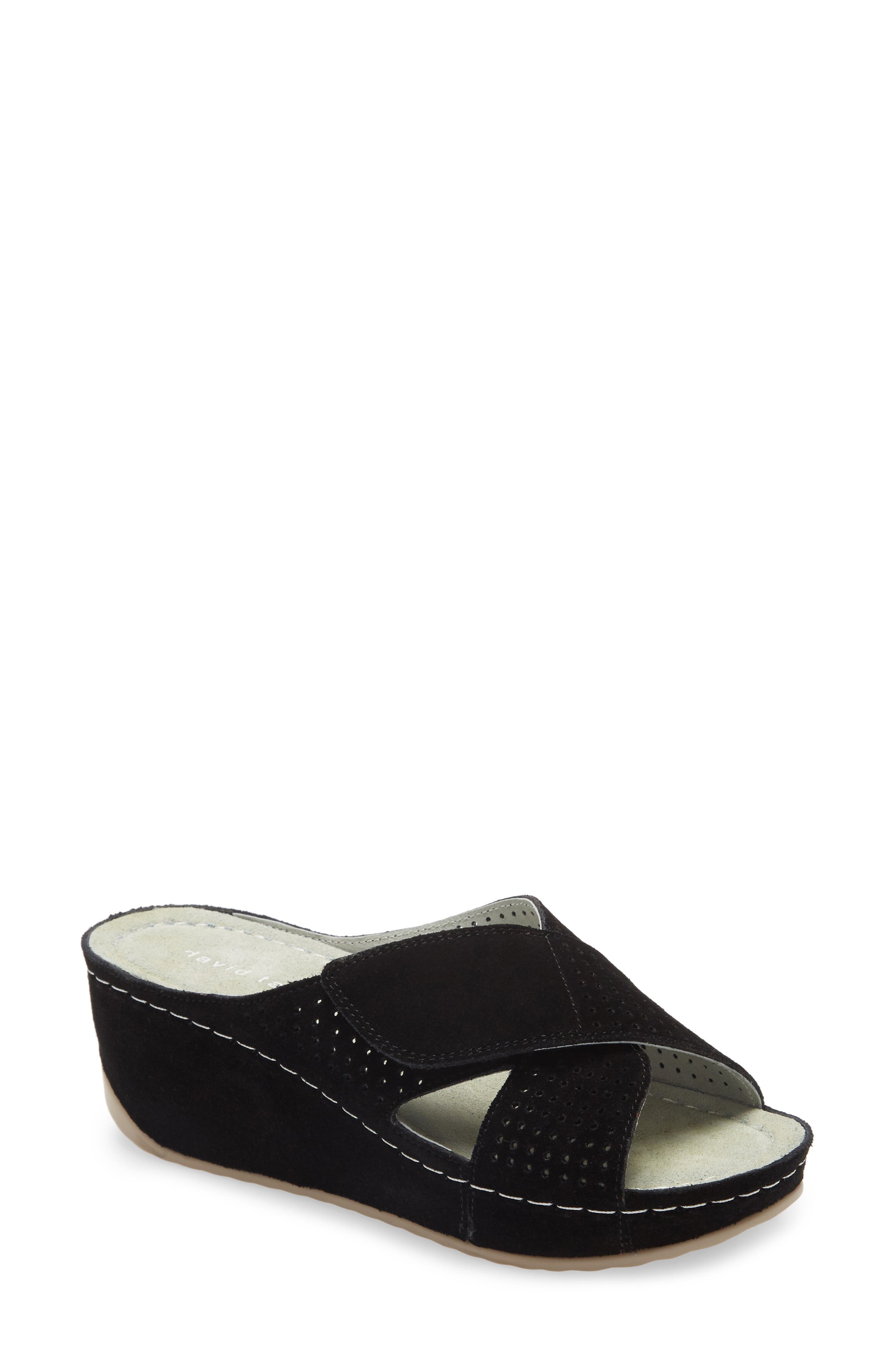 David Tate Iconic Wedge Sandal, Main, color, 