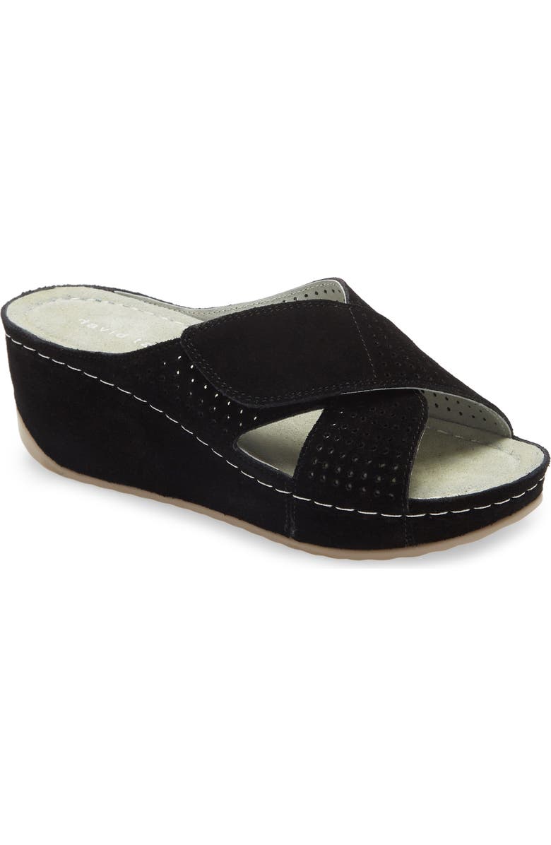 David Tate Iconic Wedge Sandal, Main, color,