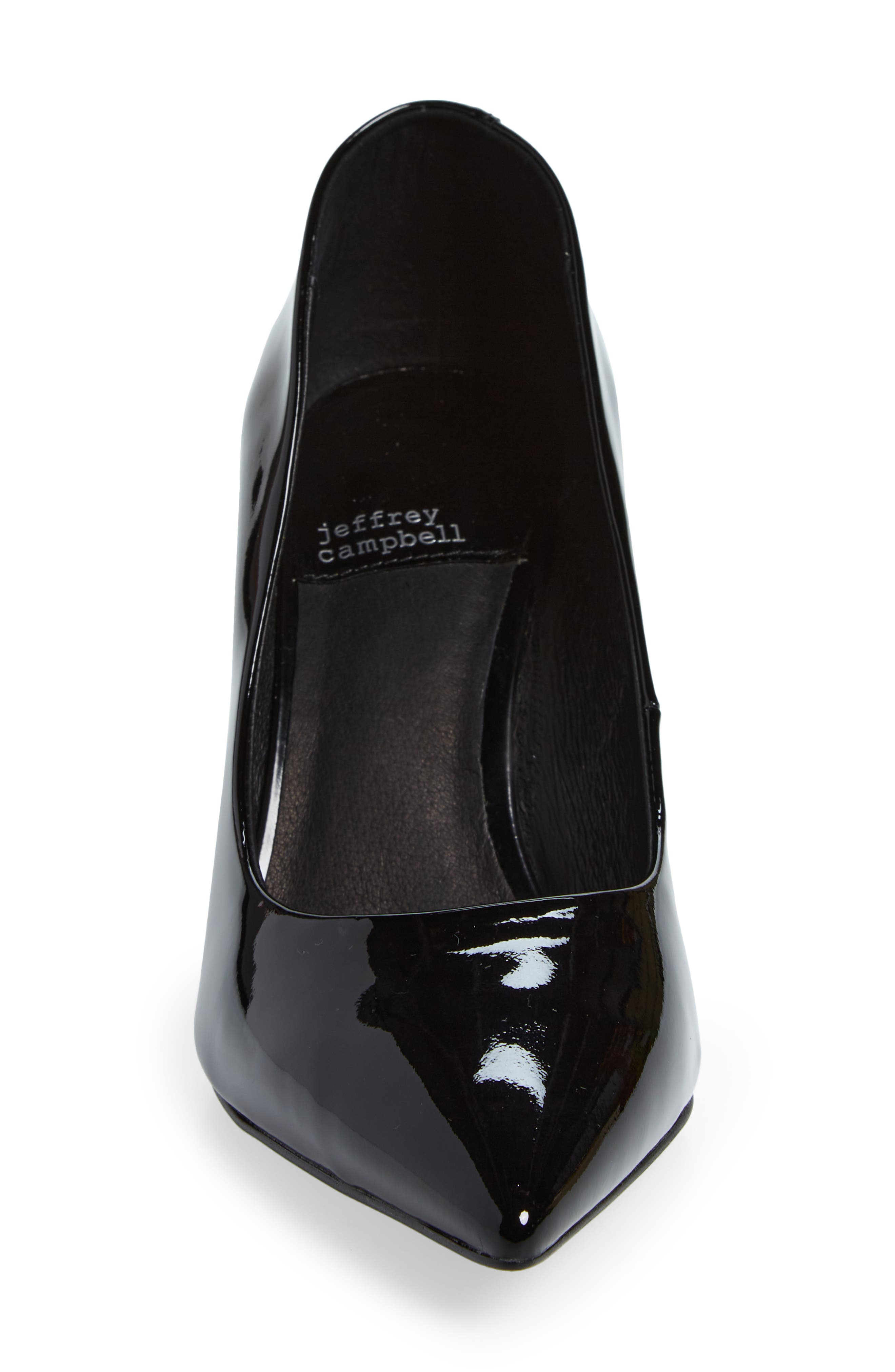 Jeffrey Campbell Nikia Pump, Alternate, color, Black Patent